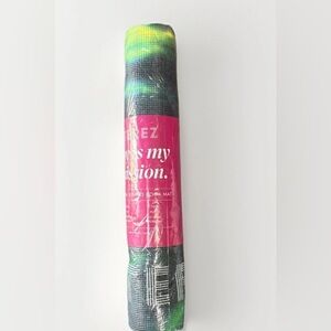 NEW Terez Yoga Mat - Green Tie Dye